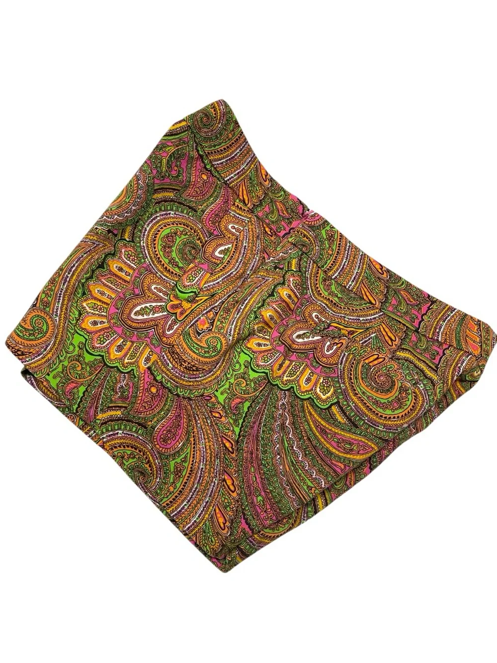 J.CREW Paisley Print Chino Shorts Women’s Size 12 Multicolor 100% Cotton